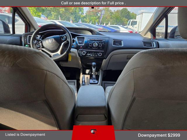 Photo of 2014 Burgundy Honda Civic