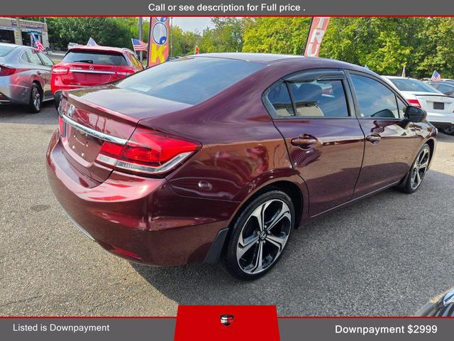 Photo of 2014 Burgundy Honda Civic