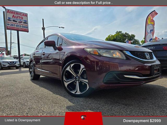 Photo of 2014 Burgundy Honda Civic