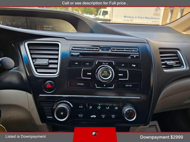 Photo of 2014 Burgundy Honda Civic