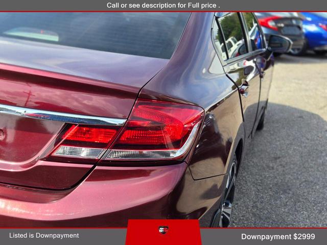 Photo of 2014 Burgundy Honda Civic