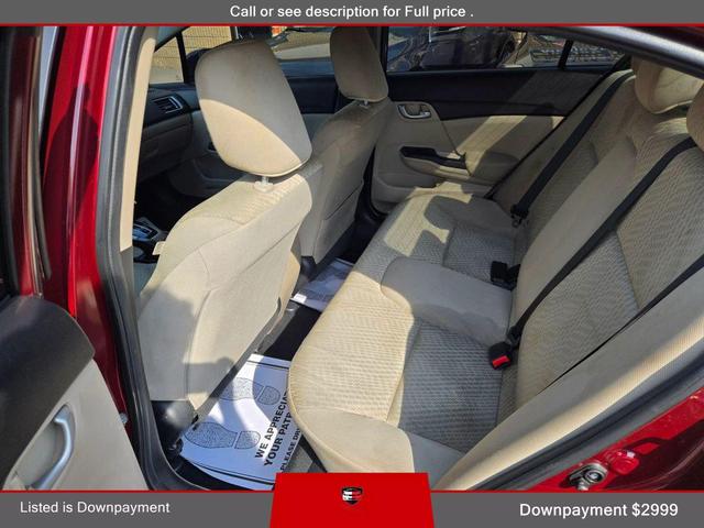 Photo of 2014 Burgundy Honda Civic