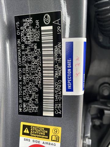 Photo of 2015 Gray Lexus CT 200h