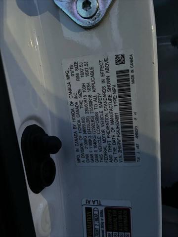 Photo of 2018 White Diamond Pearl Honda CR-V