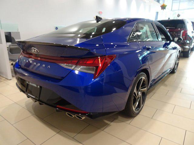 Photo of 2023 Intense Blue Hyundai ELANTRA