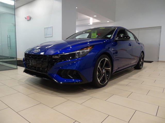 Photo of 2023 Intense Blue Hyundai ELANTRA