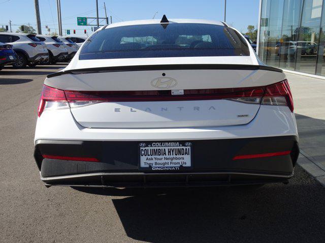 Photo of 2025 Serenity White Hyundai ELANTRA HEV