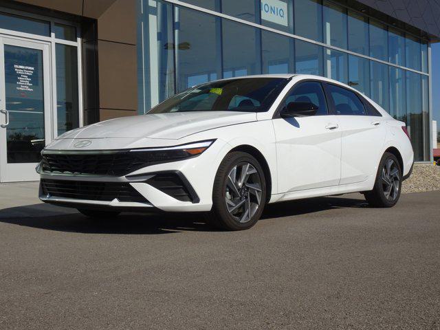 Photo of 2025 Serenity White Hyundai ELANTRA HEV