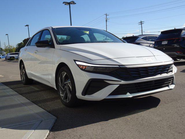 Photo of 2025 Serenity White Hyundai ELANTRA HEV