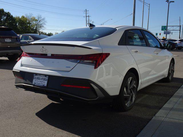 Photo of 2025 Serenity White Hyundai ELANTRA HEV