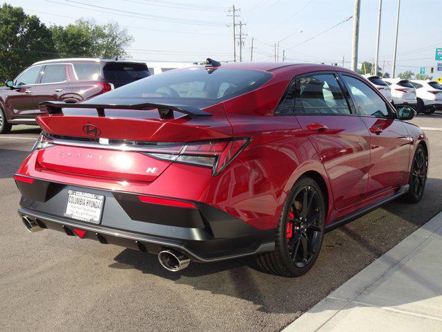 Photo of 2025 Ultimate red Hyundai ELANTRA N