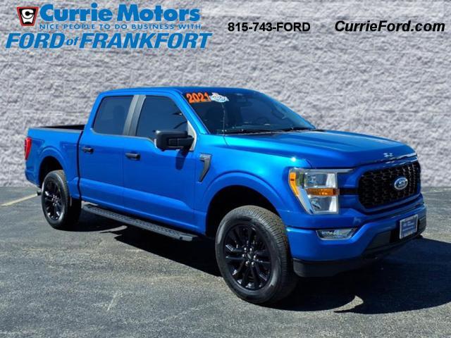 Photo of 2021 Velocity Blue Metallic Ford F-150