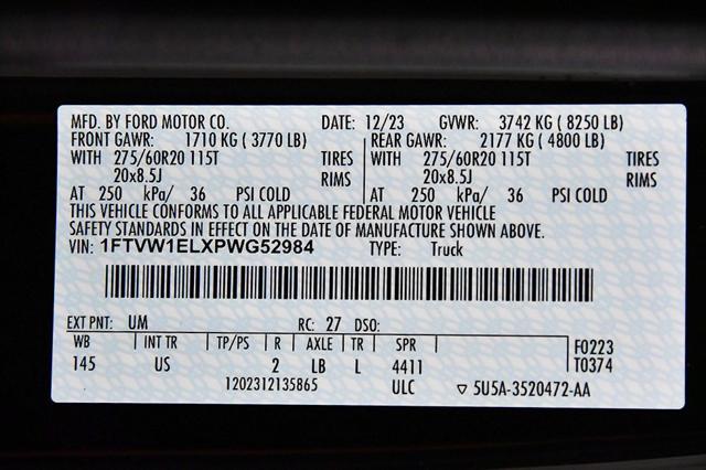 Photo of 2023 Agate Black Metallic Ford F-150 Lightning
