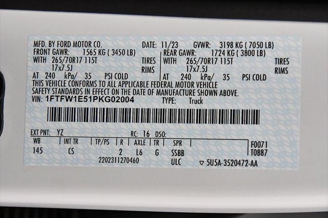 Photo of 2023 Oxford White Ford F-150