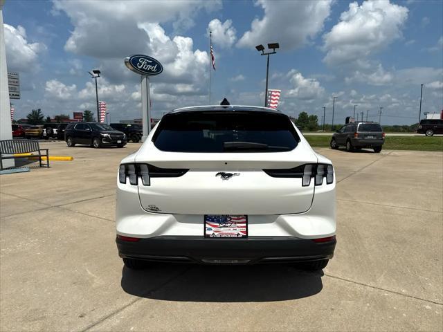 Photo of 2025 Star White Metallic Tri-Coat Ford Mustang Mach-E