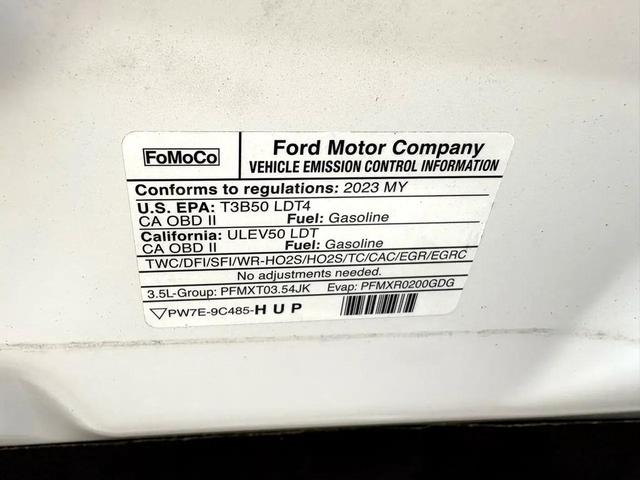 Photo of 2023 Oxford White Ford F-150