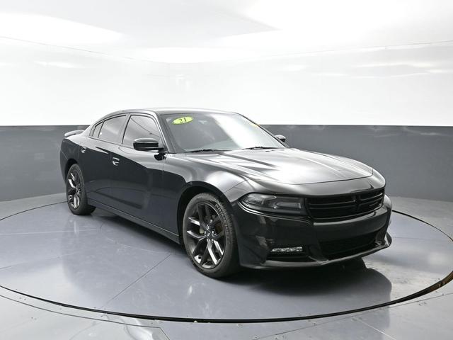 Photo of 2021 Pitch Black Clearcoat Dodge Charger