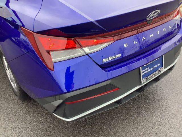 Photo of 2025 Intense Blue Hyundai ELANTRA