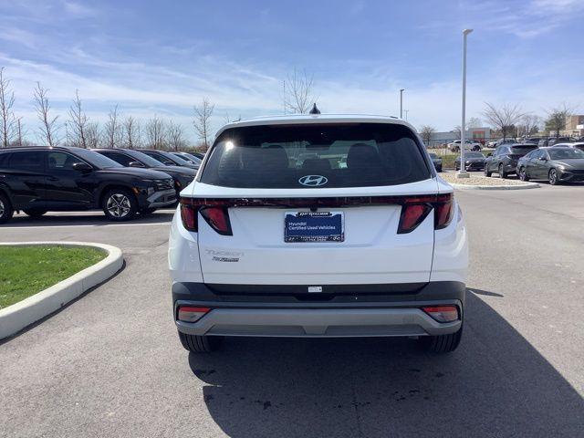 Photo of 2025 Serenity White Pearl Hyundai TUCSON