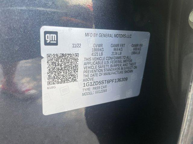 Photo of 2023 Dark Ash Metallic Chevrolet Malibu