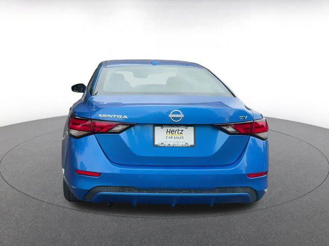 Photo of 2024 Electric Blue Metallic Nissan Sentra