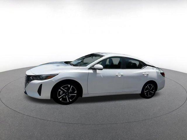 Photo of 2024 Aspen White Tricoat Nissan Sentra