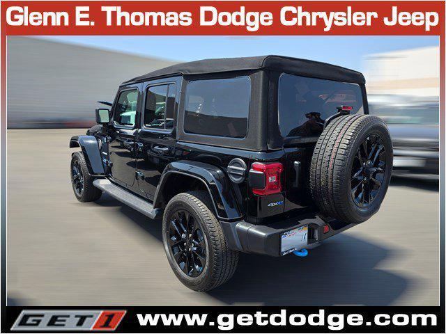 Photo of 2022 Black Clearcoat Jeep Wrangler Unlimited 4xe