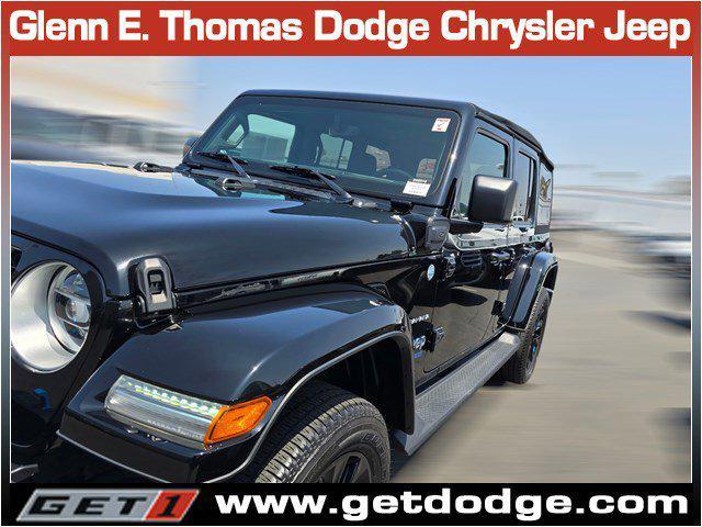 Photo of 2022 Black Clearcoat Jeep Wrangler Unlimited 4xe