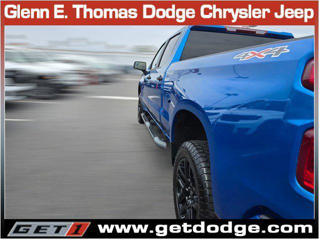 Photo of 2022 Glacier Blue Metallic Chevrolet Silverado 1500