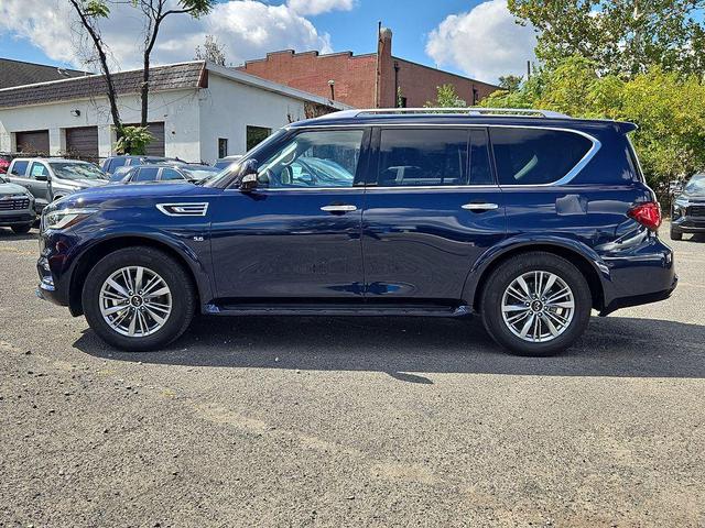 Photo of 2018 Hermosa Blue INFINITI QX80