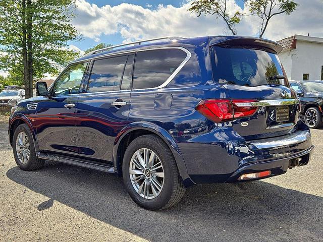 Photo of 2018 Hermosa Blue INFINITI QX80