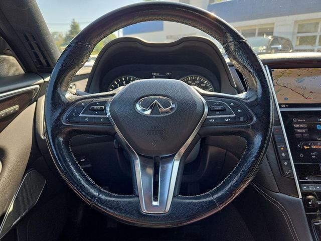 Photo of 2021 Black Obsidian INFINITI Q50