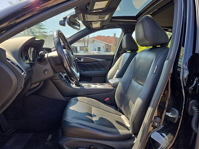 Photo of 2021 Black Obsidian INFINITI Q50