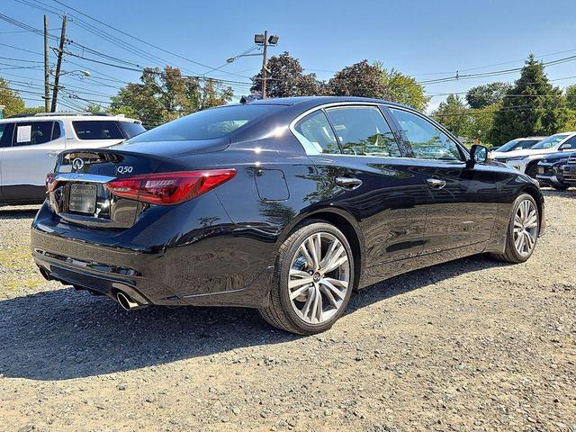 Photo of 2021 Black Obsidian INFINITI Q50