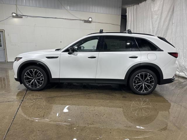 Photo of 2025 Rhodium White Premium Mazda CX-70 PHEV