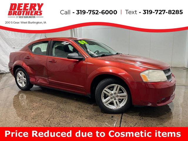 Photo of 2008 Inferno Red Crystal Pearlcoat Dodge Avenger
