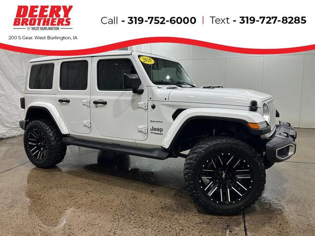 Photo of 2020 Bright White Clearcoat Jeep Wrangler Unlimited
