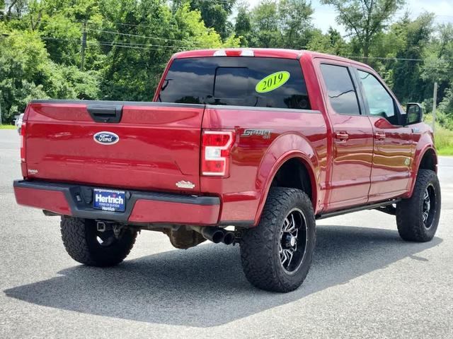 Photo of 2019 Ruby Red Metallic Tinted Clearcoat Ford F-150