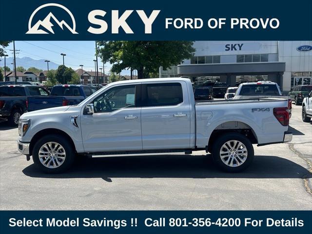Photo of 2025 Space White Metallic Ford F-150