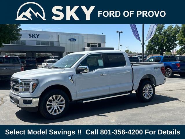 Photo of 2025 Space White Metallic Ford F-150