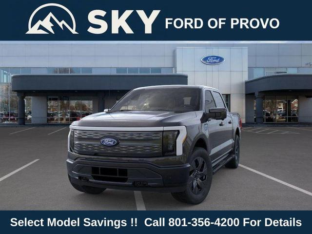 Photo of 2025 Agate Black Metallic Ford F-150 Lightning