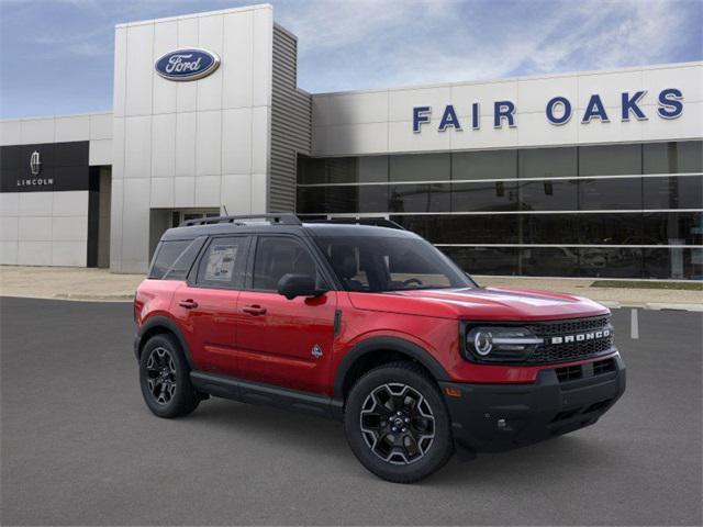 Photo of 2025 Ruby Red Metallic Tinted Clearcoat Ford Bronco Sport