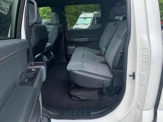 Photo of 2023 Star White Metallic Tri-Coat Ford F-150 Lightning