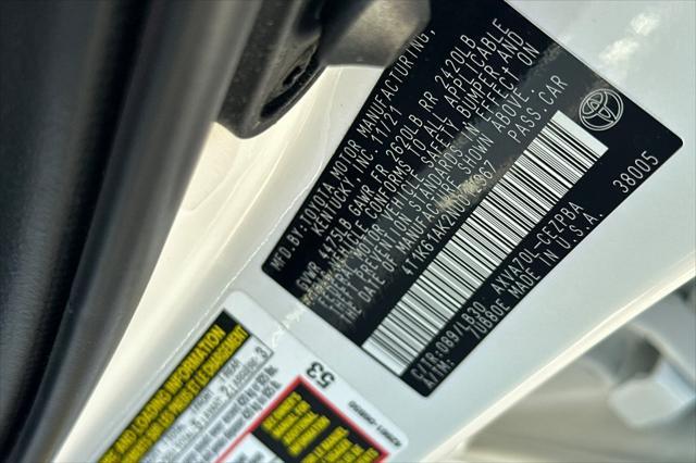 Photo of 2022 Wind Chill Pearl Toyota Camry