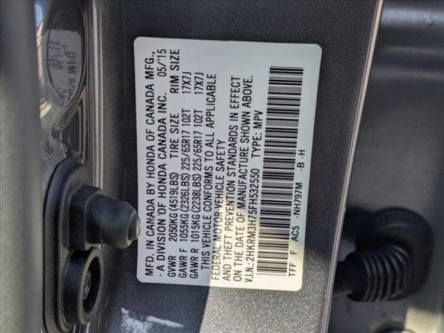 Photo of 2015 Silver/Gray Honda CR-V