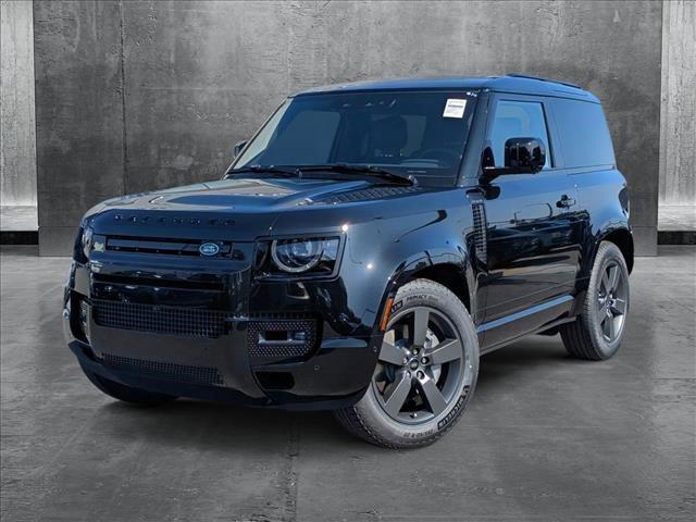 Photo of 2025 Santorini Black Metallic Land Rover Defender