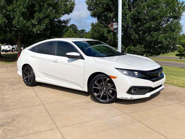 Photo of 2020 Platinum White Pearl Honda Civic