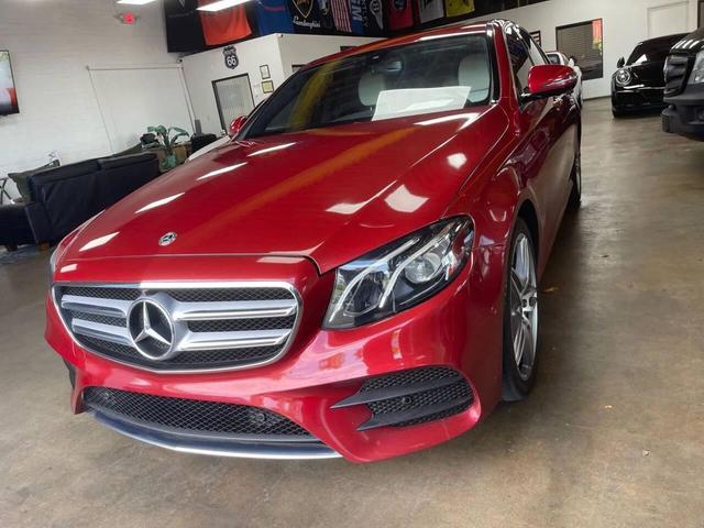 Photo of 2019 Burgundy Mercedes-Benz E-Class