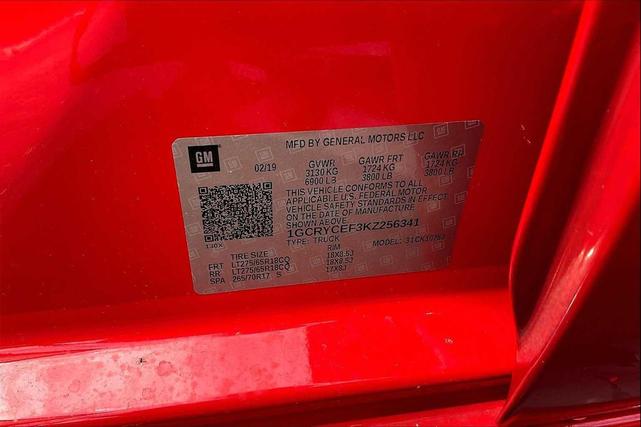 Photo of 2019 Red Chevrolet Silverado 1500