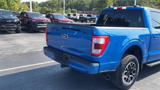 Photo of 2021 Velocity Blue Metallic Ford F-150